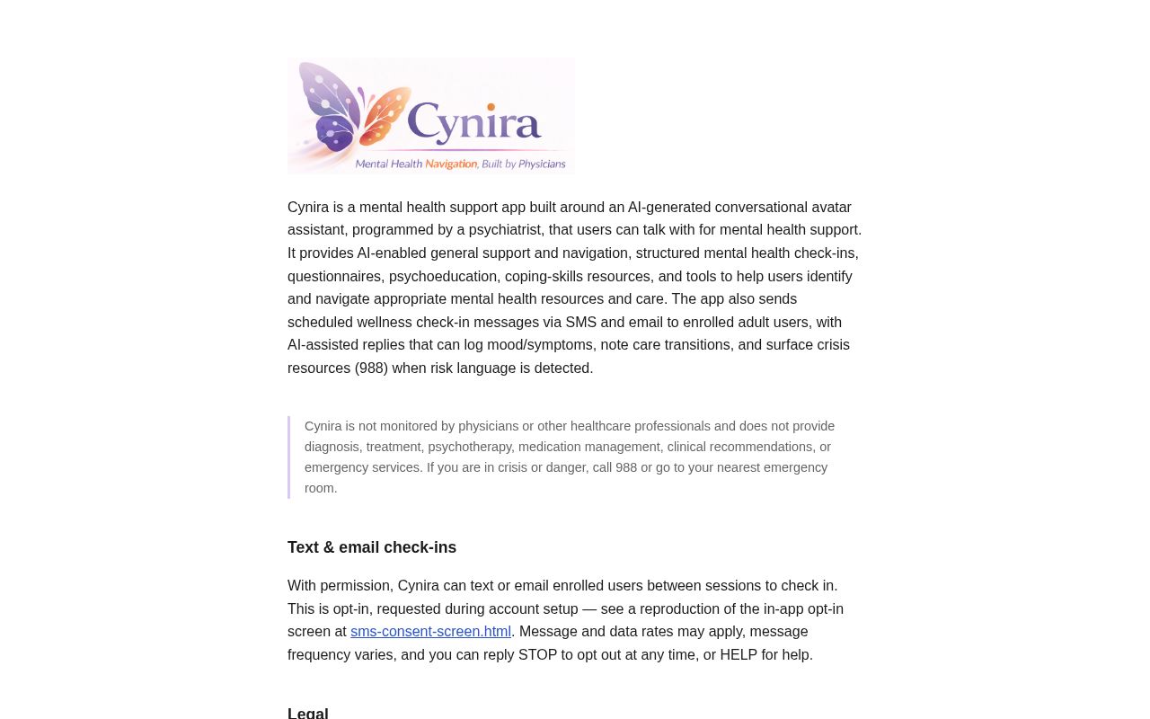 Preview of Cynira Legal