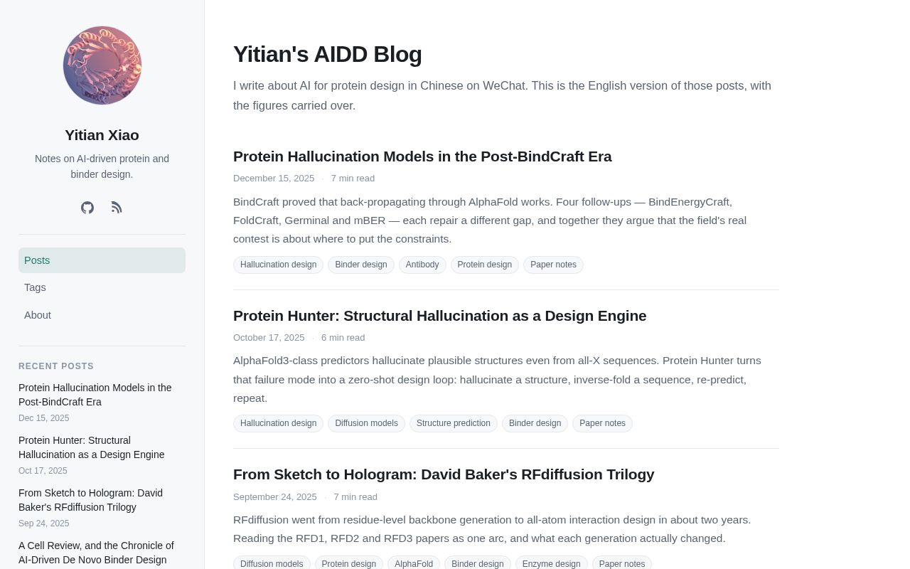 Preview of Yitian Aidd Blog