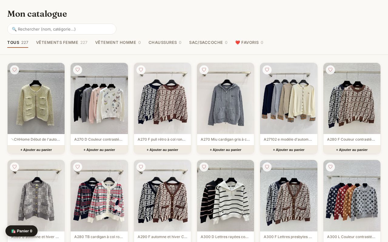 Preview of Catalogue Vetements