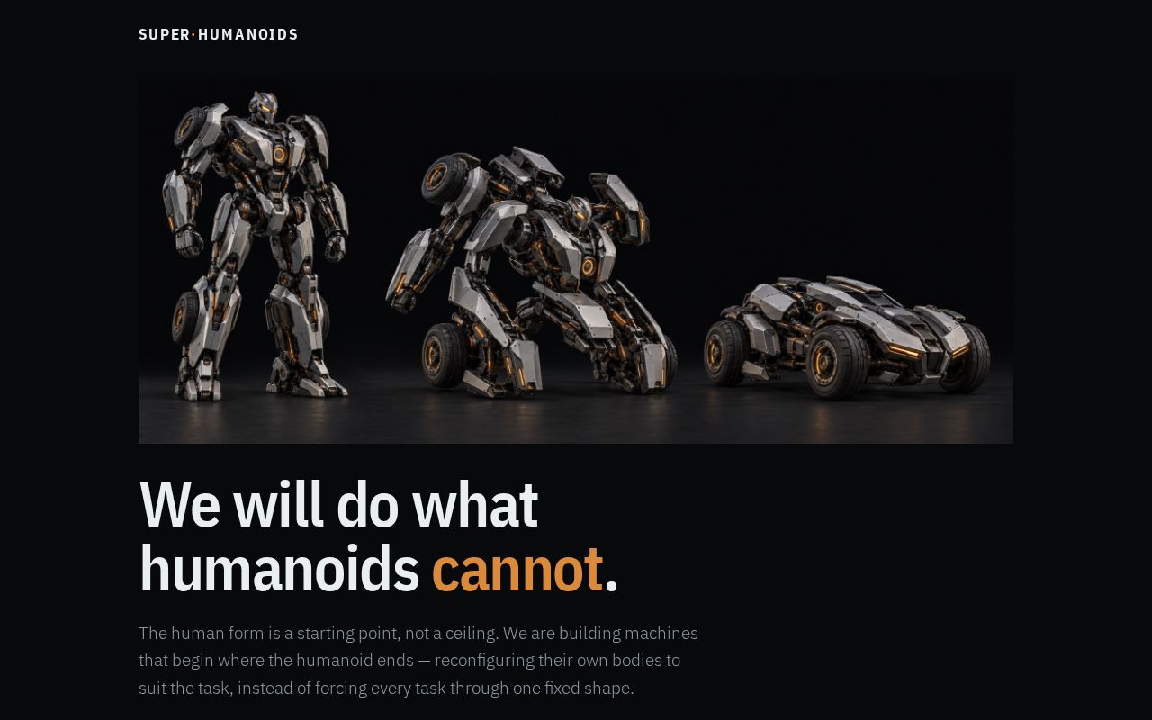 Preview of Superhumanoids Site