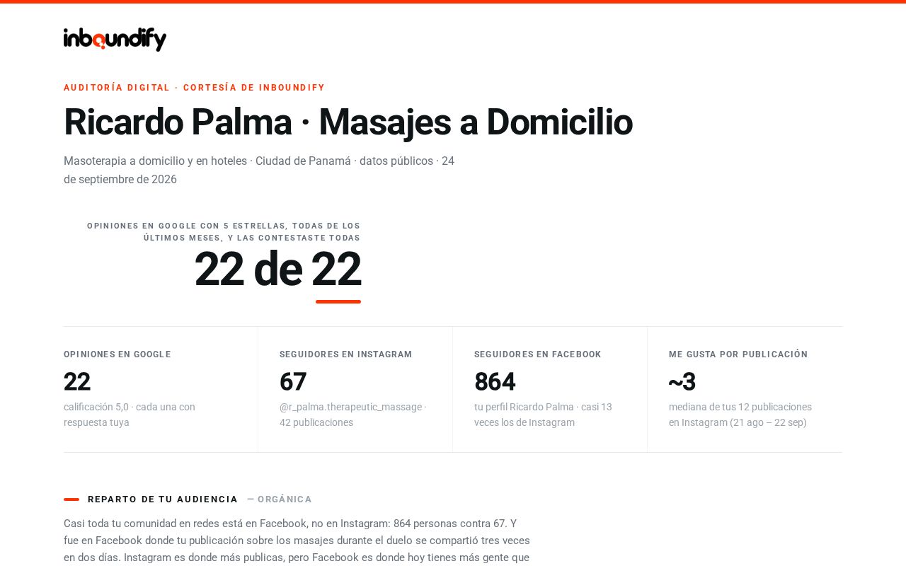 Preview of Auditoria Ricardo Palma