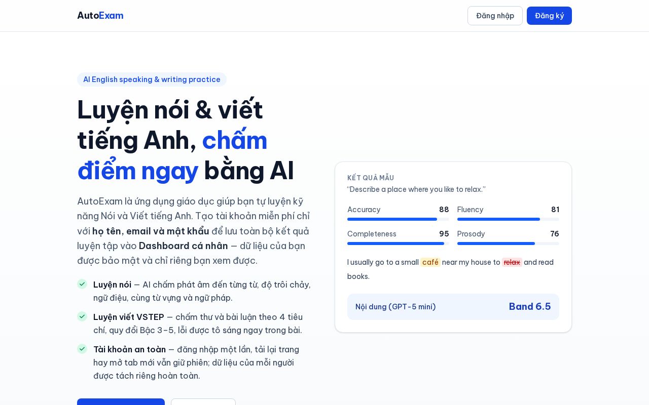 Preview of Autoexam