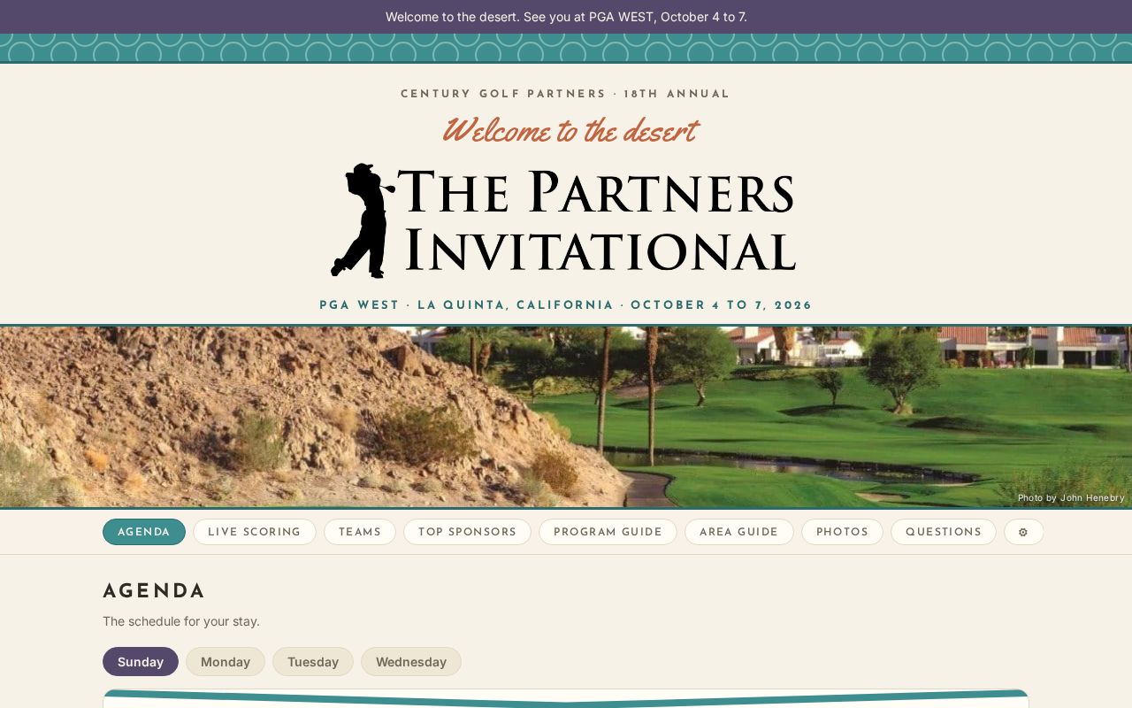 Preview of 2026 Partners Invitational