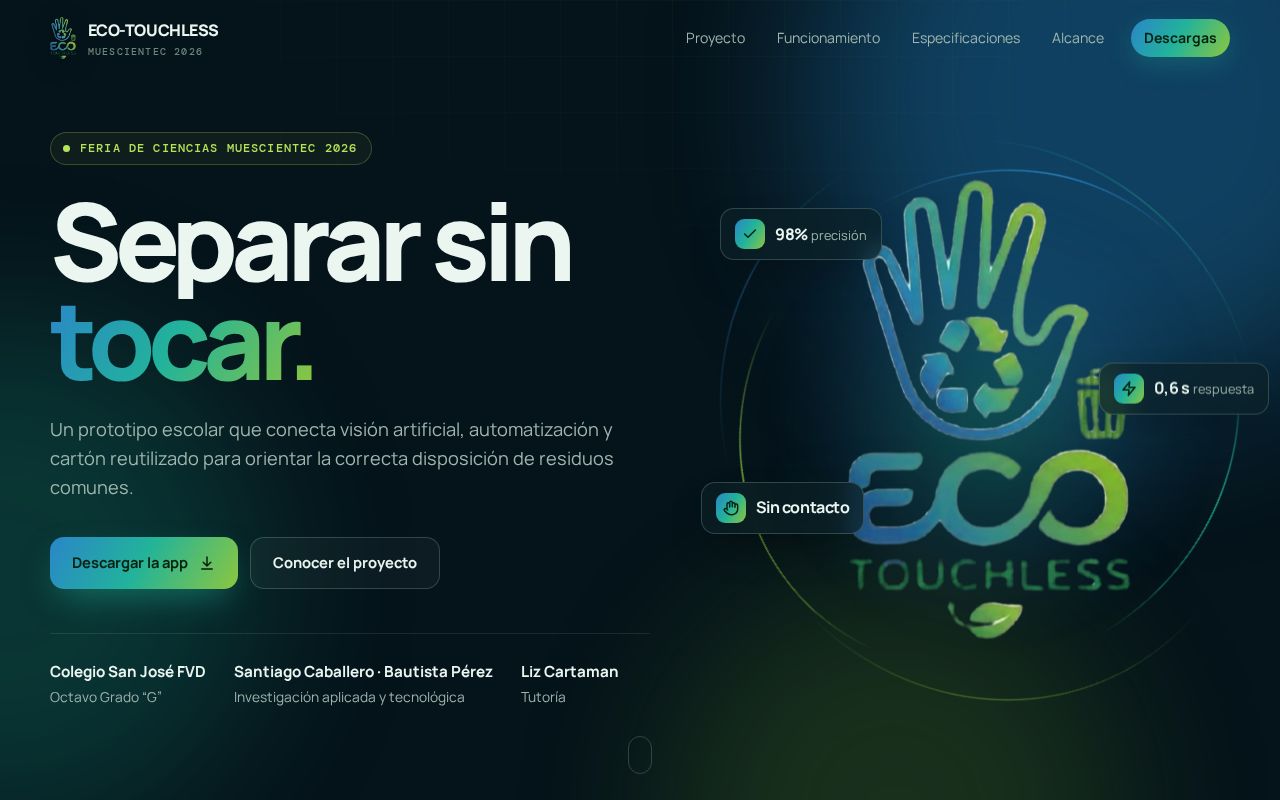Preview of Eco Touchless Software