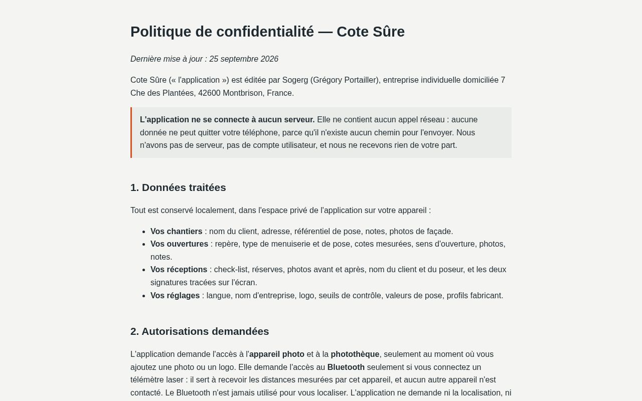 Preview of Cote Sure Legal