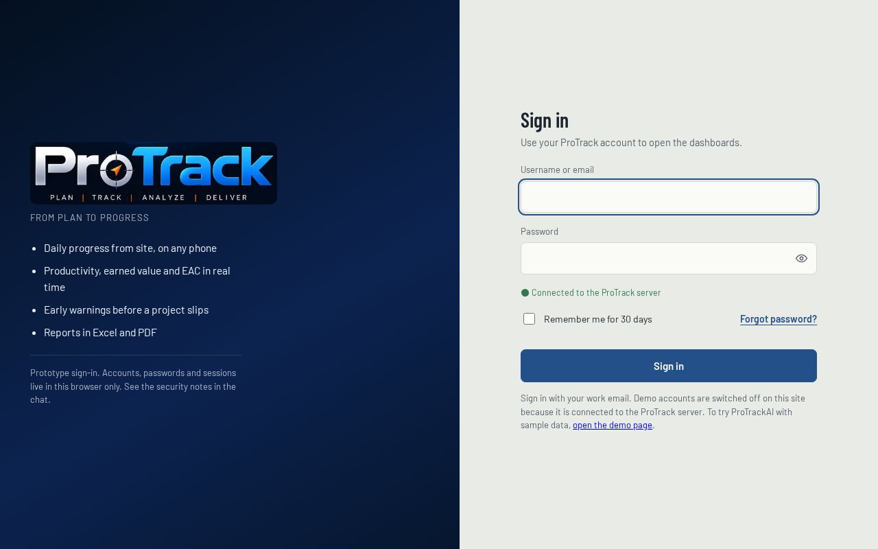 Preview of Protrack Ai
