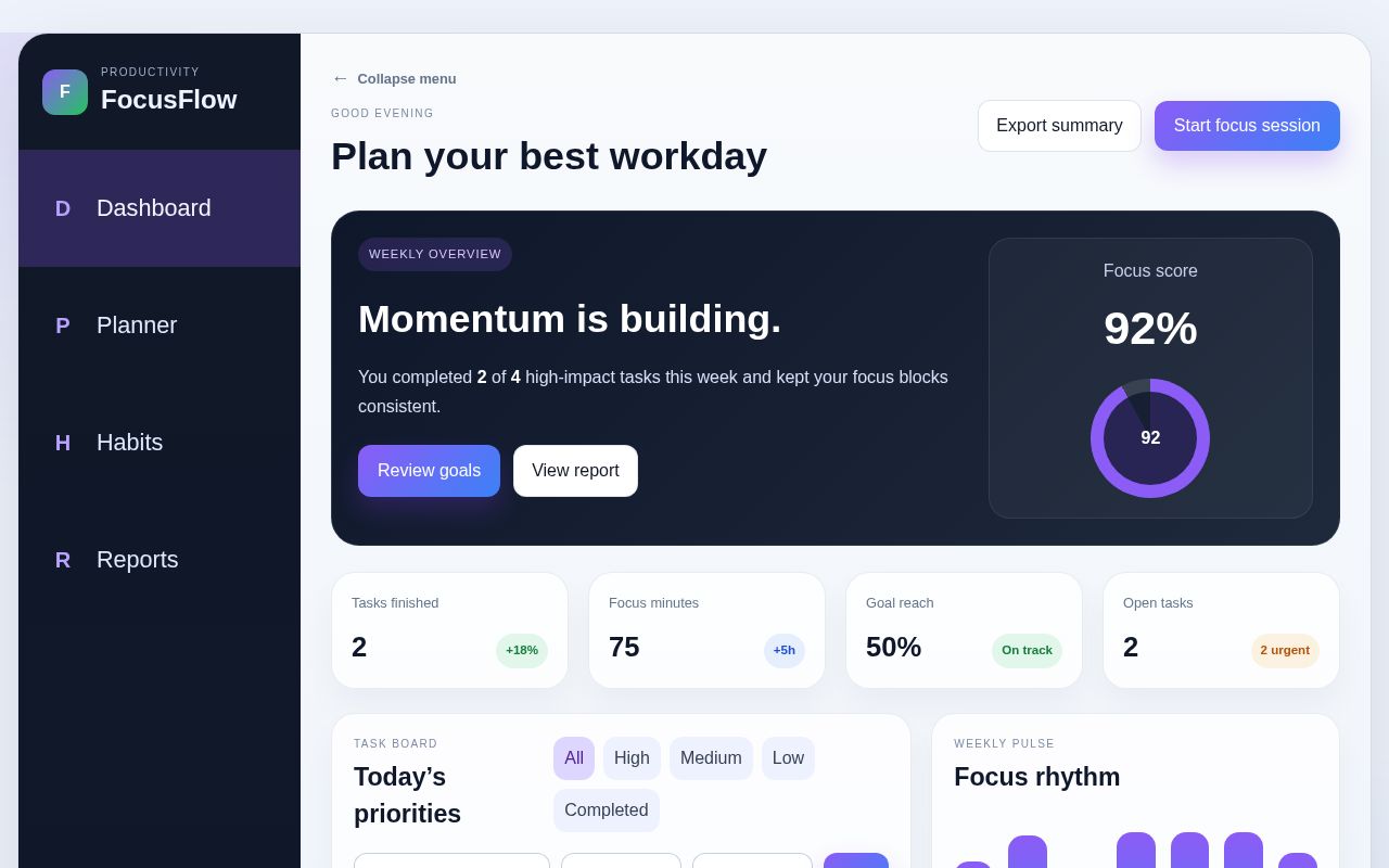 Preview of FocusFlow