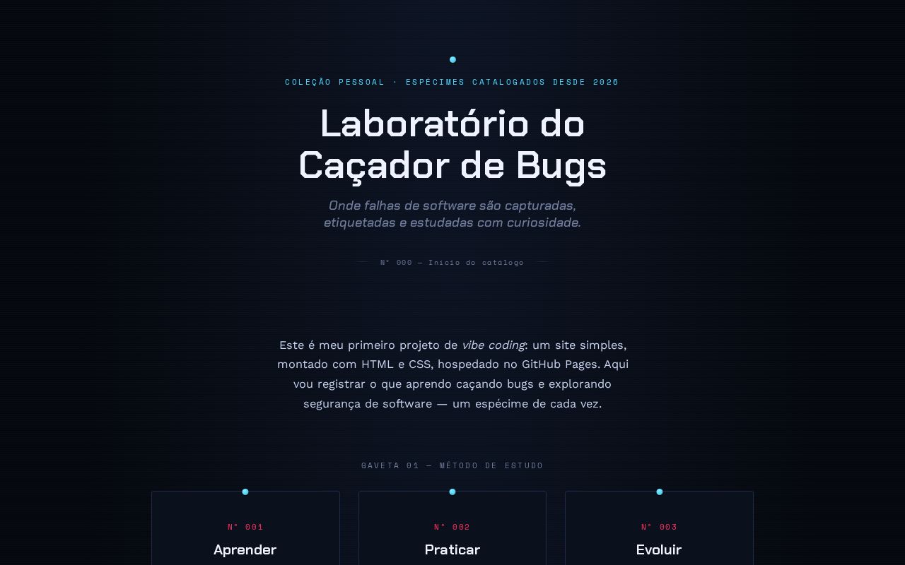 Preview of O Laboratorio Do Ca Ador De Bugs