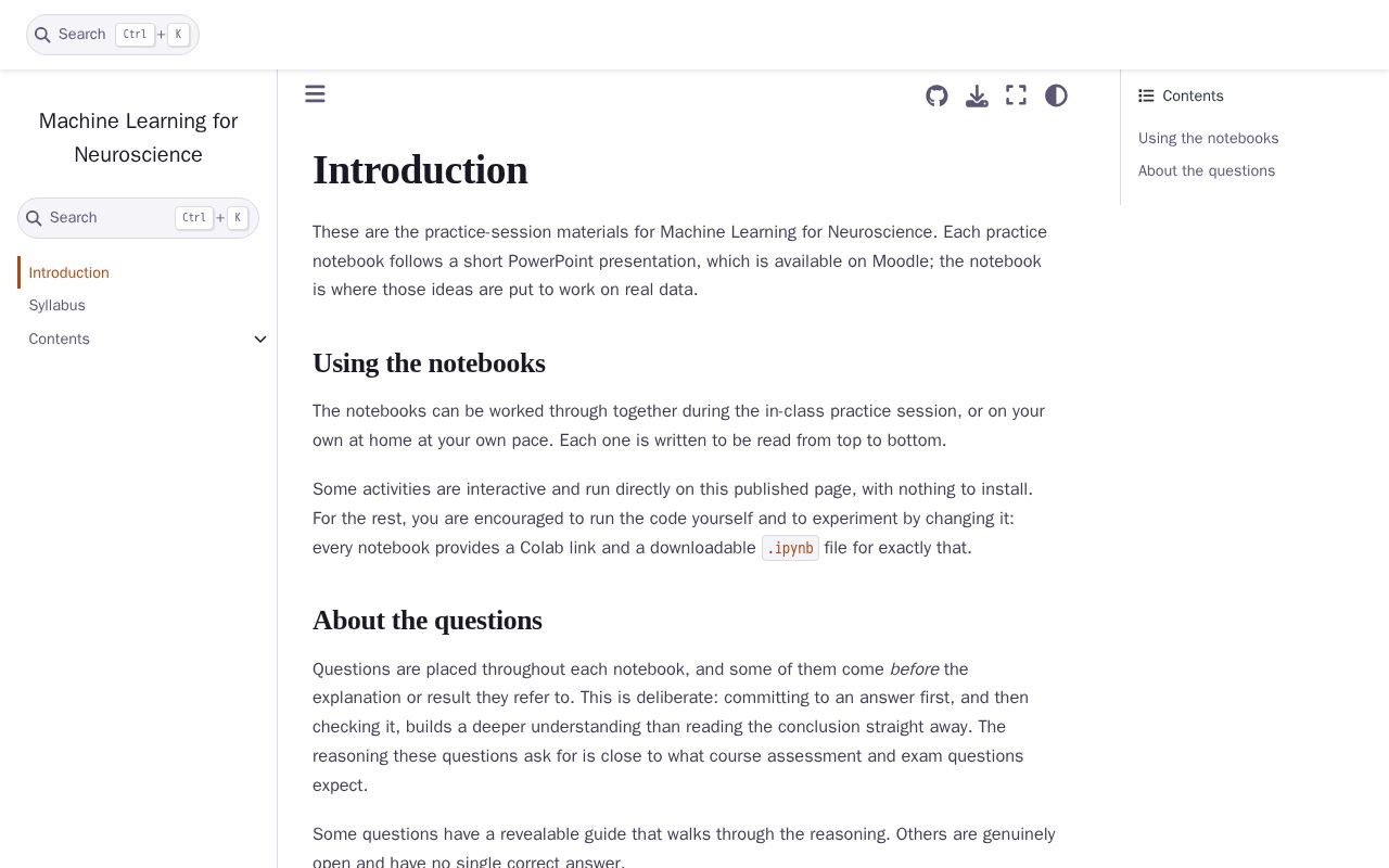 Preview of Ml Neuro Tutorials