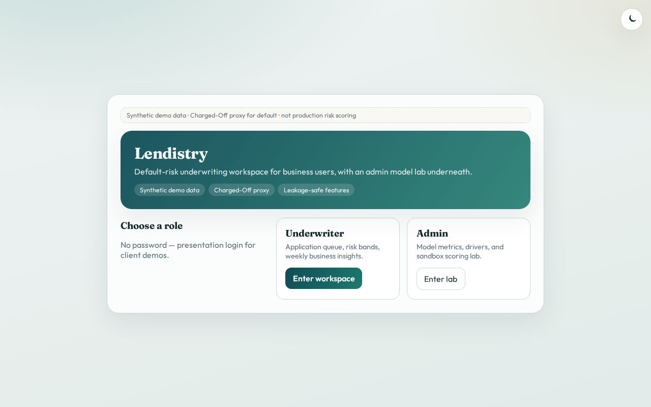 Preview of Lendistery