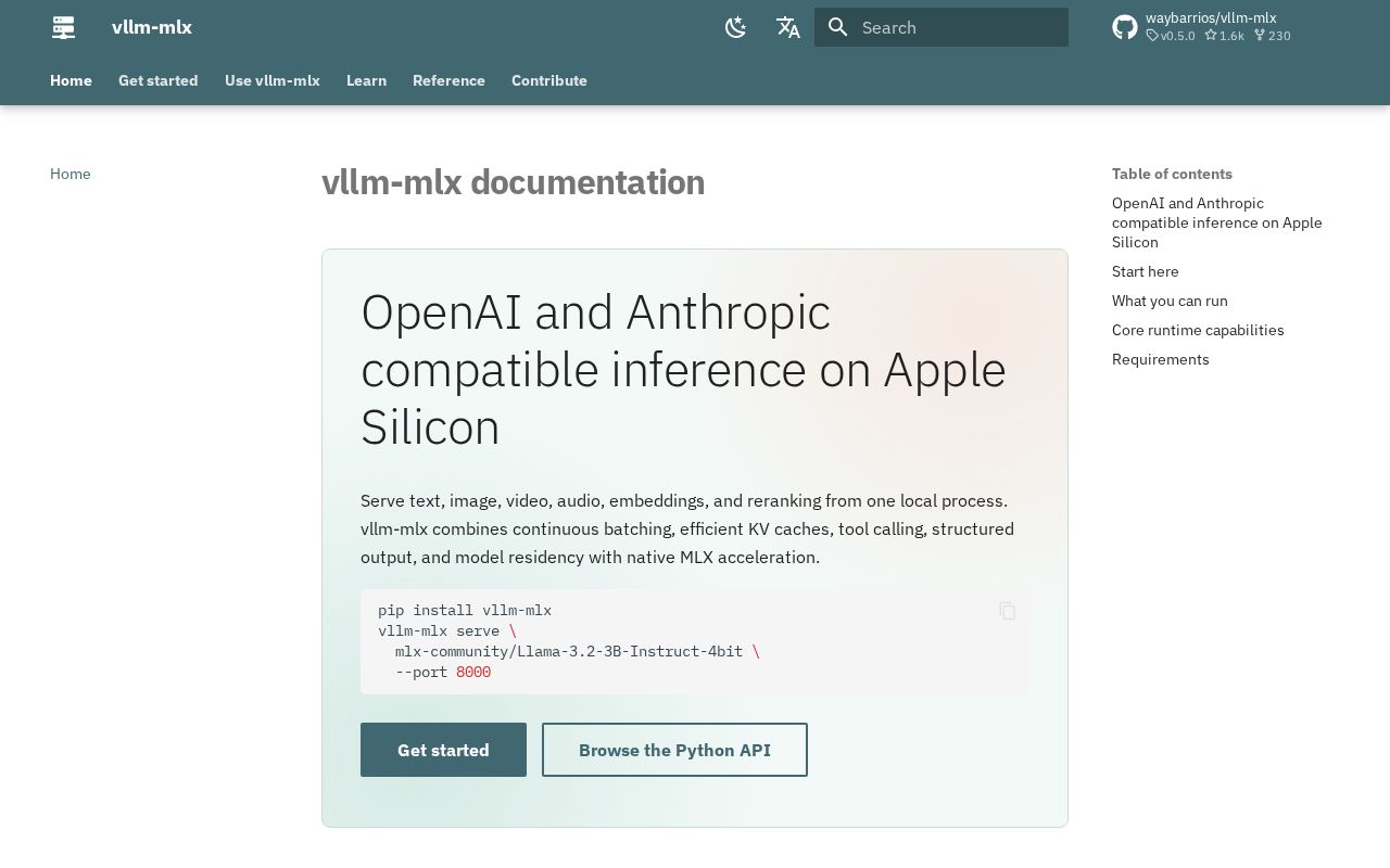 Preview of Vllm Mlx