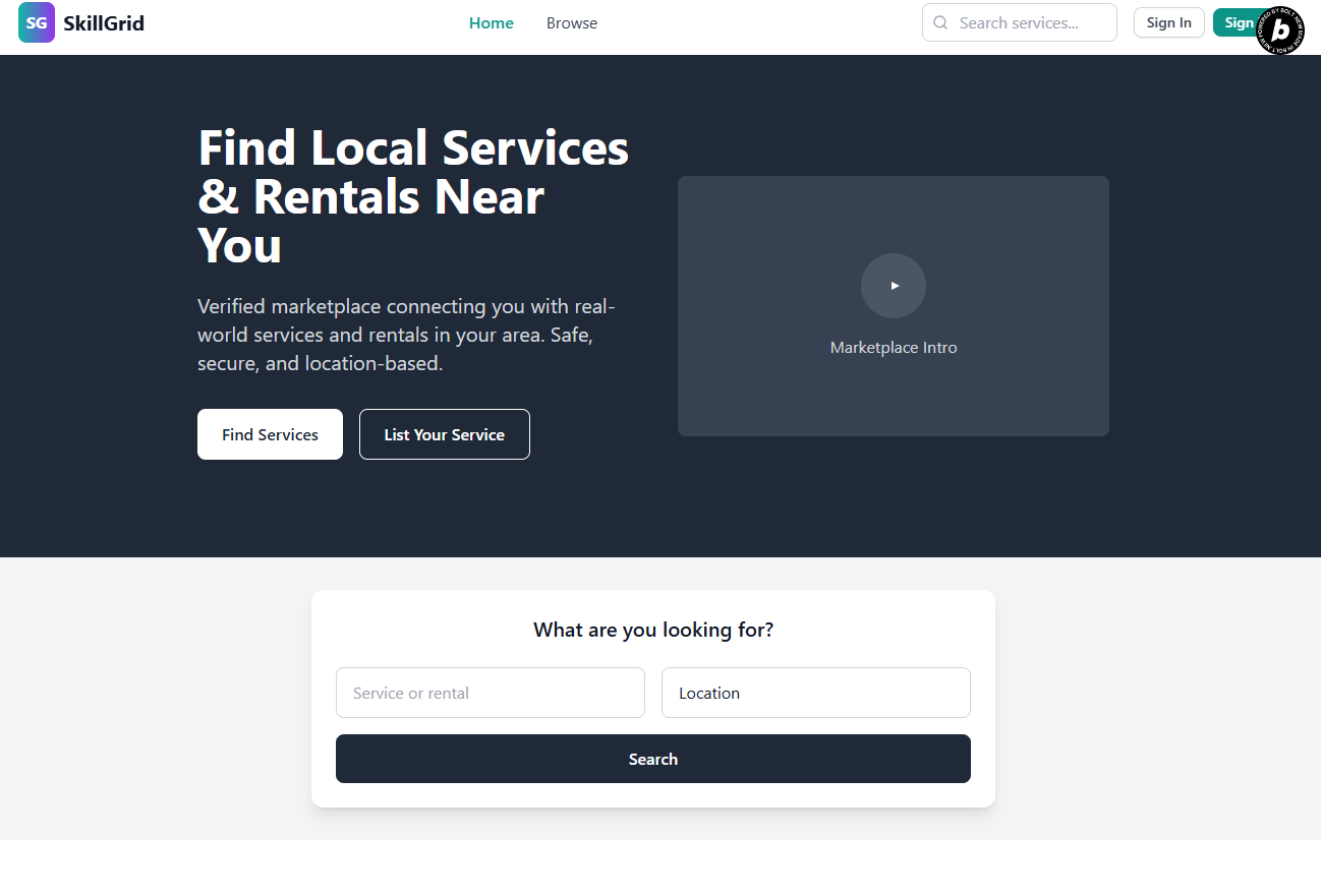 Preview of SkillGrid