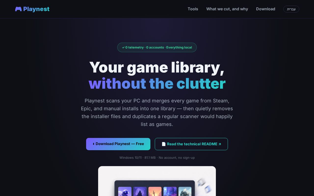 Preview of Playnest