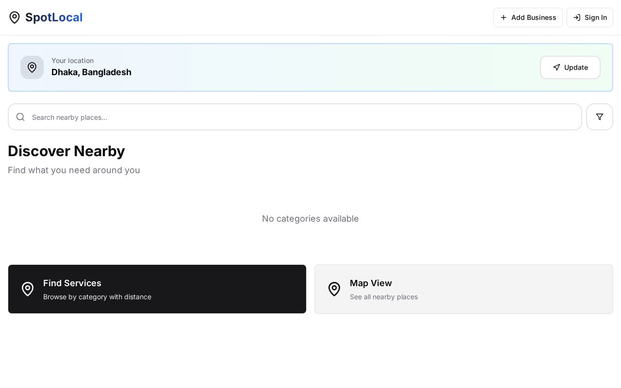 Preview of SpotLocal