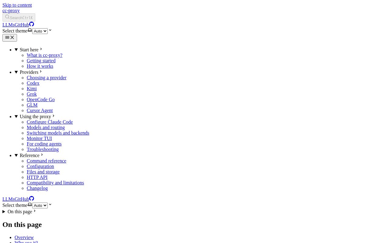 Preview of Cc Proxy