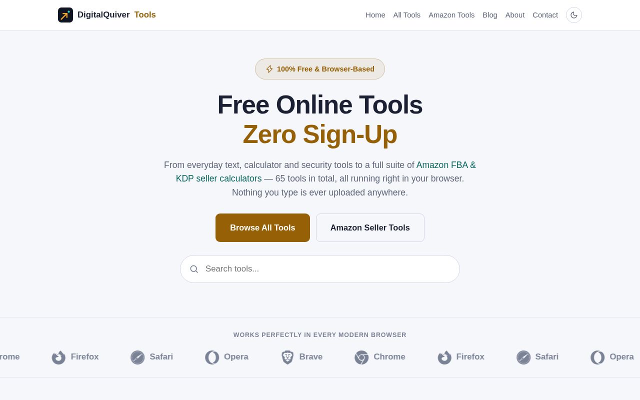 Preview of DigitalQuiver Tools
