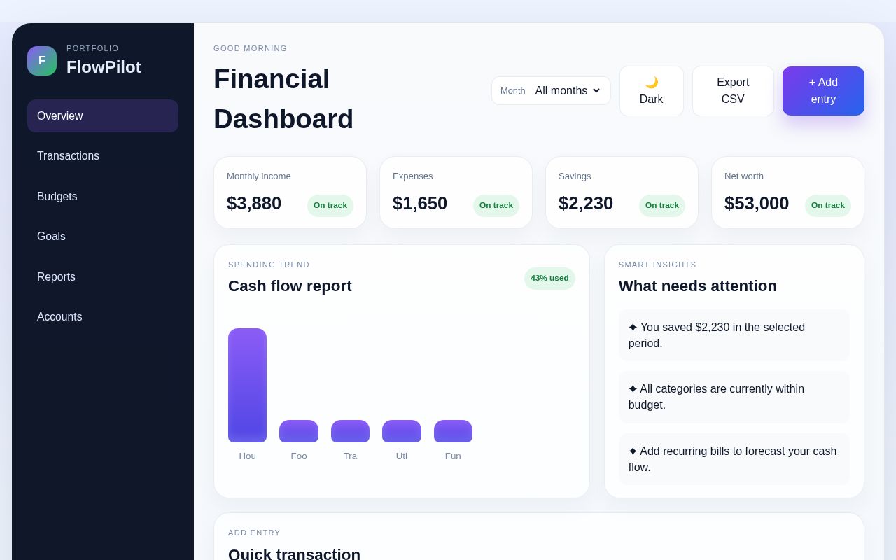 Preview of FlowPilot