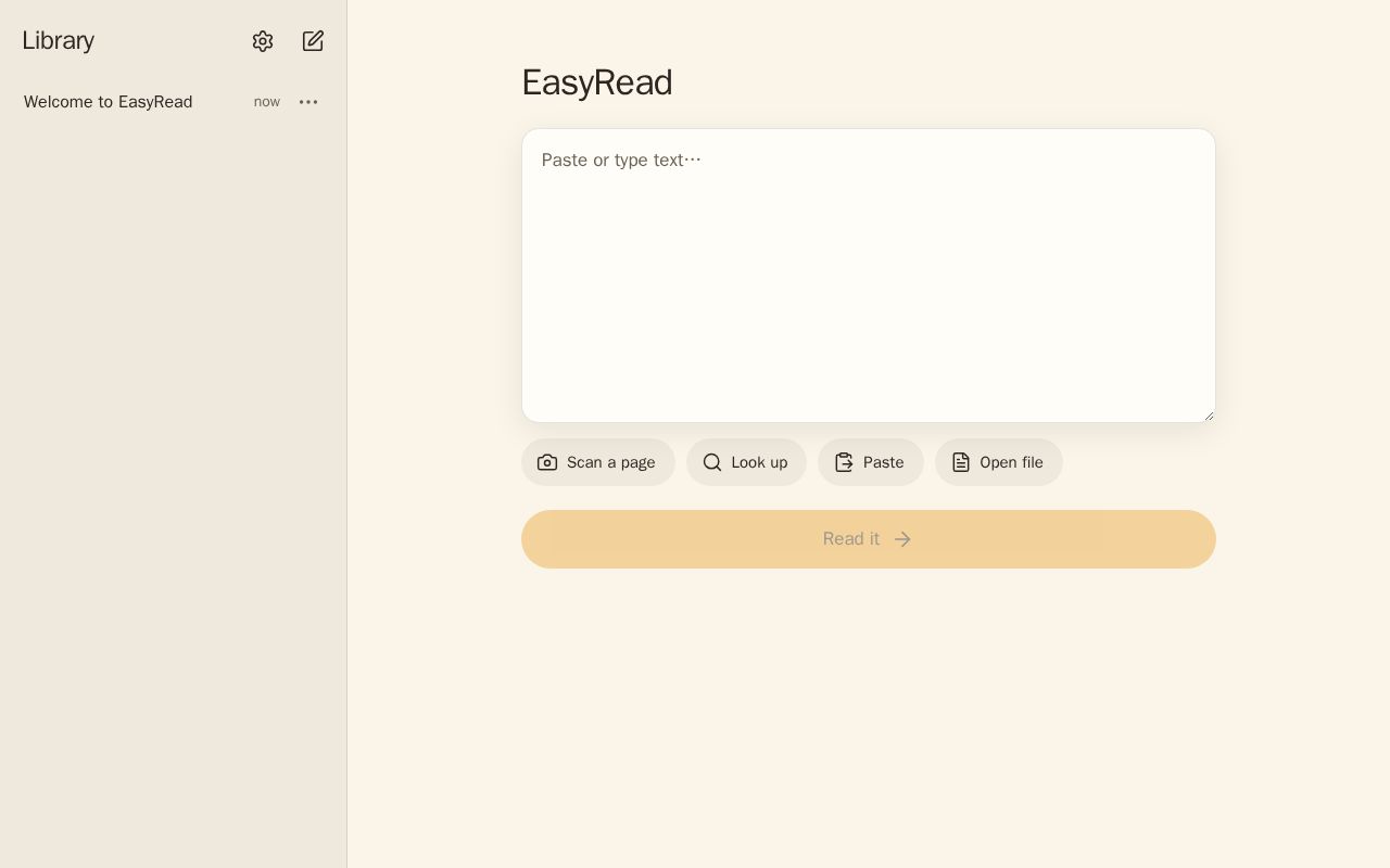 Preview of Easy Read