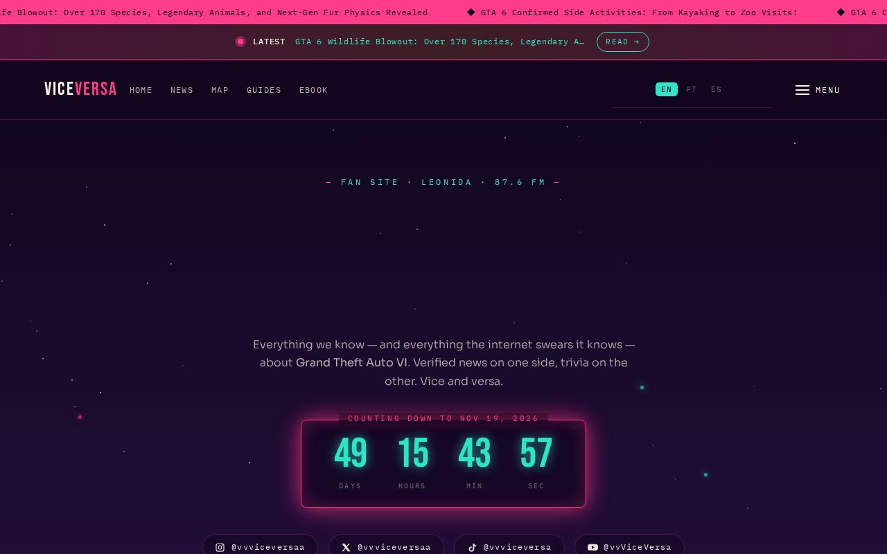 Preview of Viceversa Site