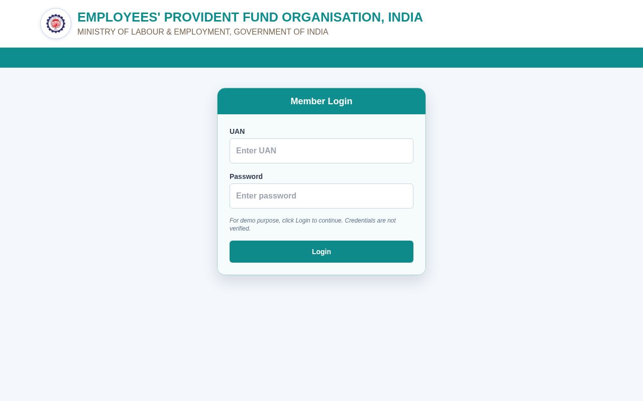 Preview of Epfo Claim Preflight