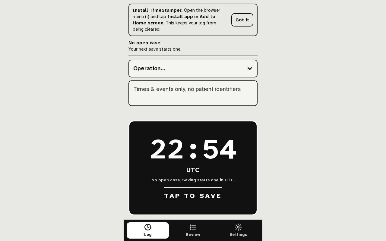Preview of Timestamper