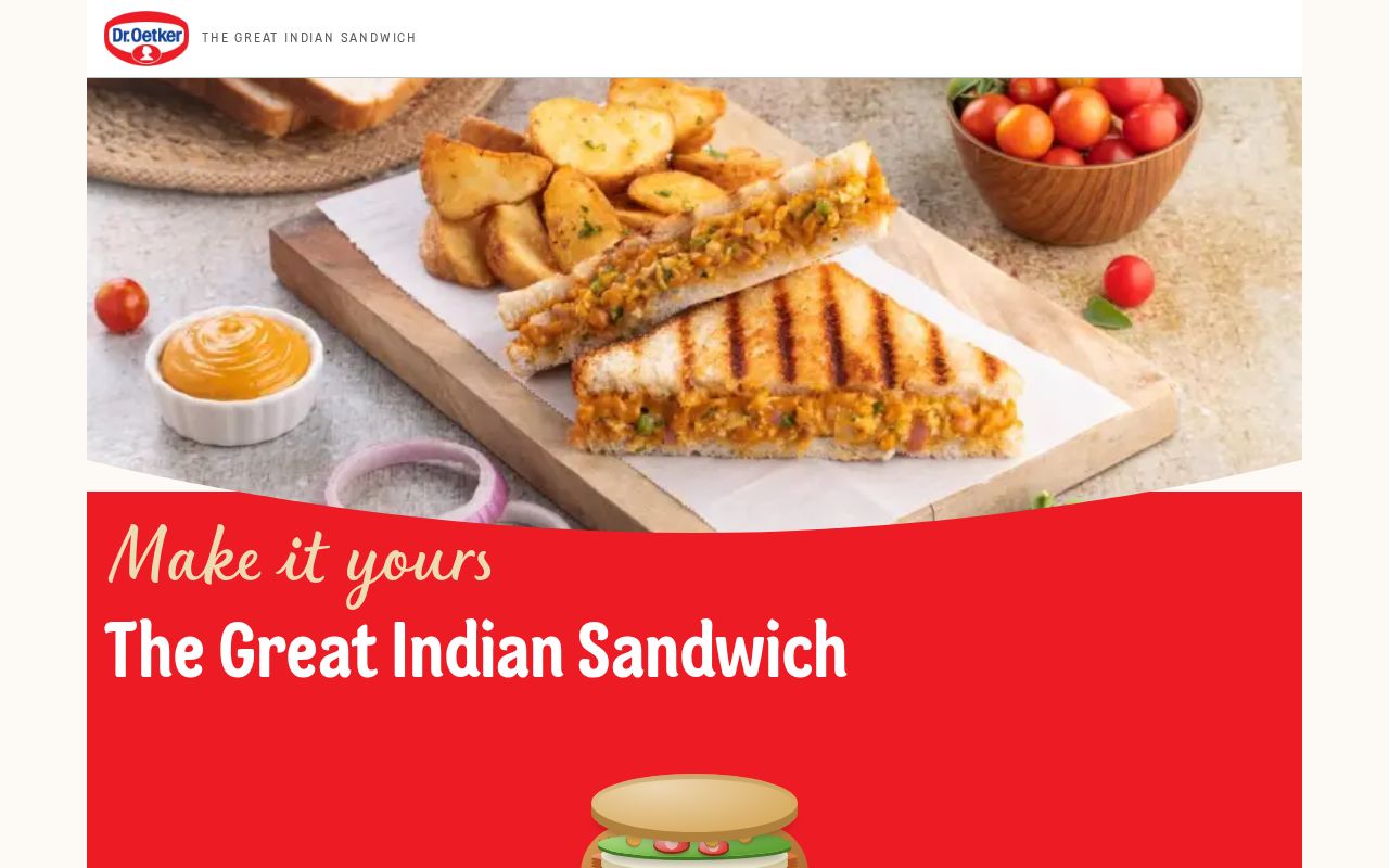 Preview of Byos Great Indian Sandwich