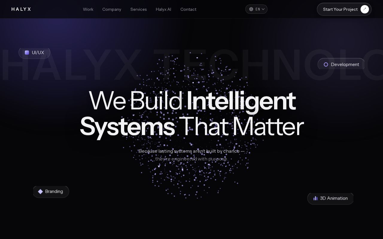 Preview of Halyx Technologies