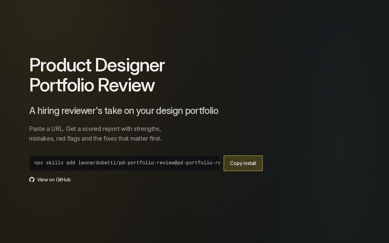Preview of Pd Portfolio Review
