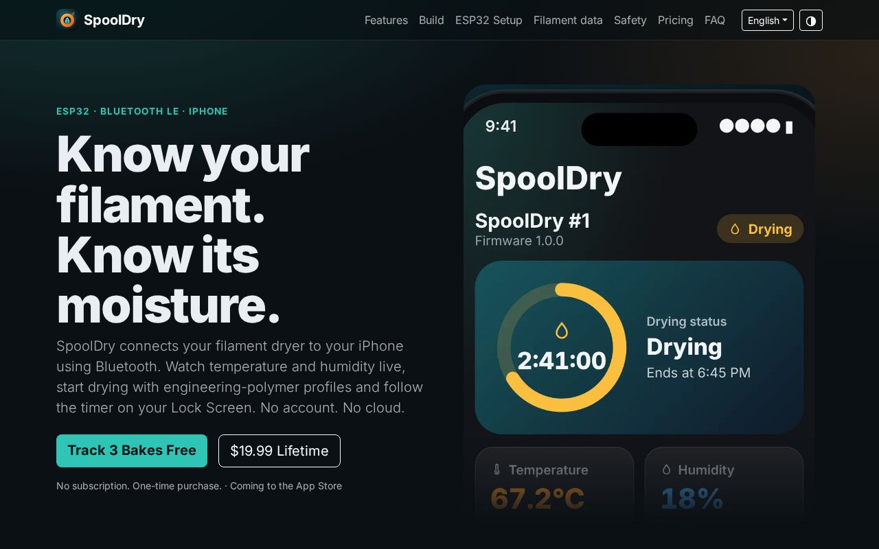 Preview of Spooldry