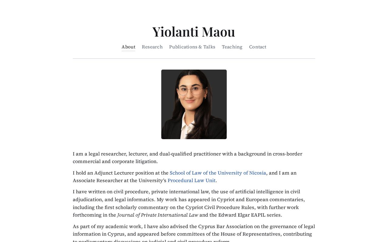 Preview of Personal academic website