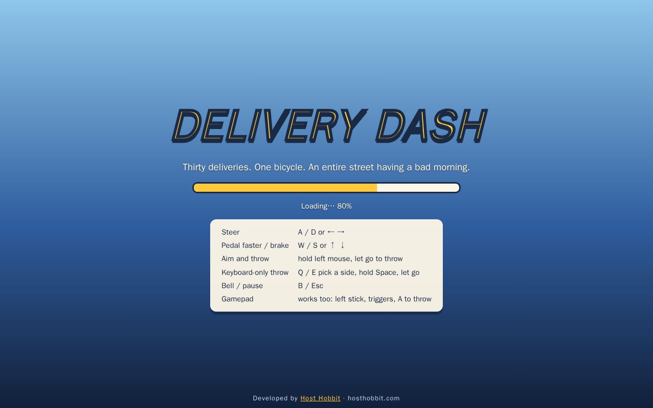 Preview of Delivery Dash