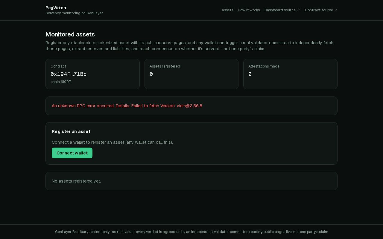 Preview of Pegwatch