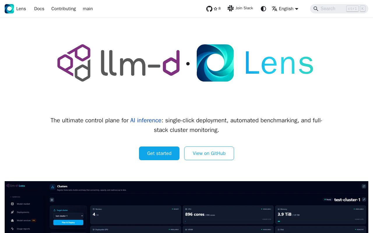 Preview of Llm D Lens