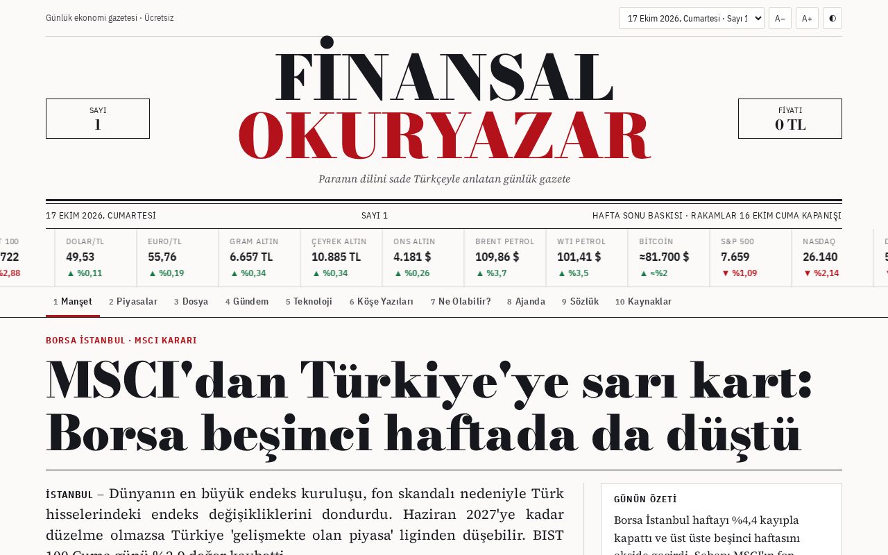 Preview of Finansal Okuryazar