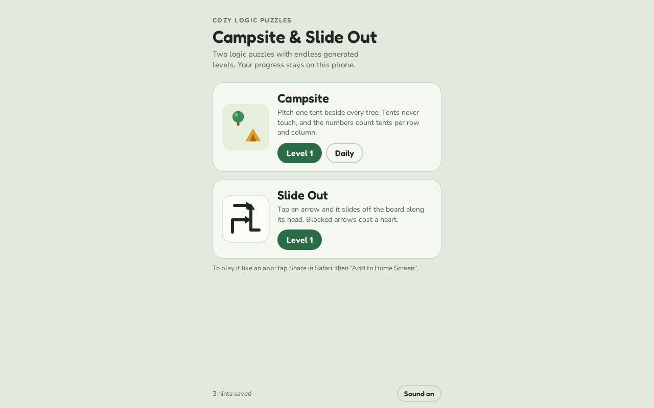 Preview of Cozy Puzzles