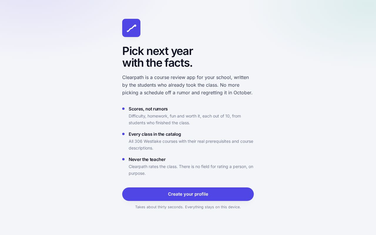 Preview of Clearpath