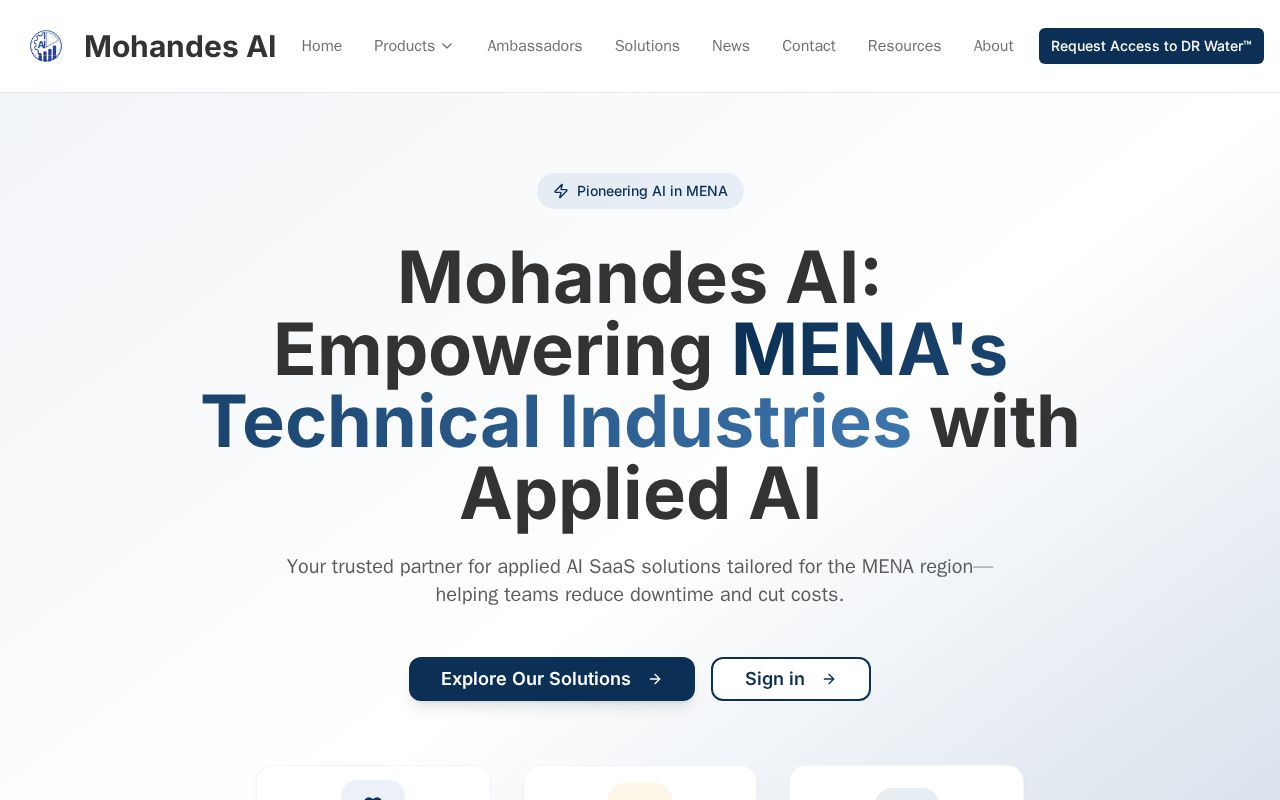 Preview of Mohandes Ai Showcase