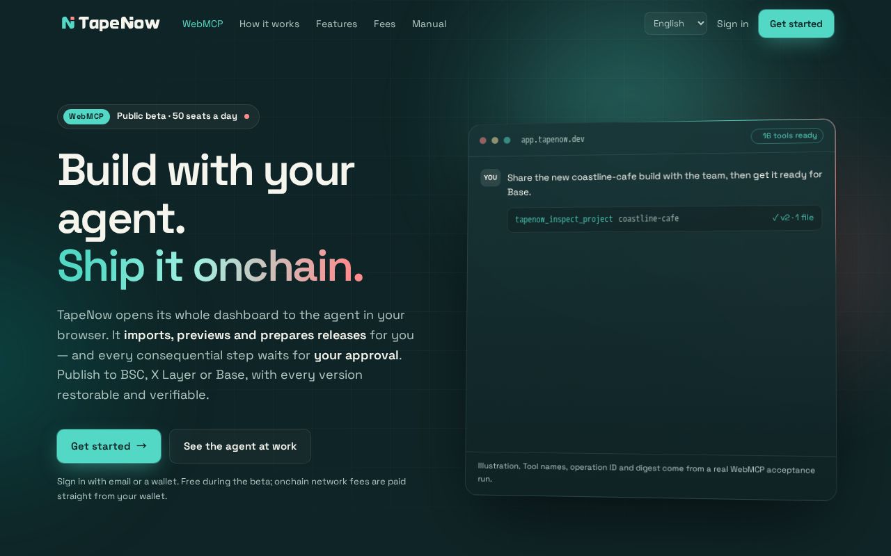 Preview of TapeNow