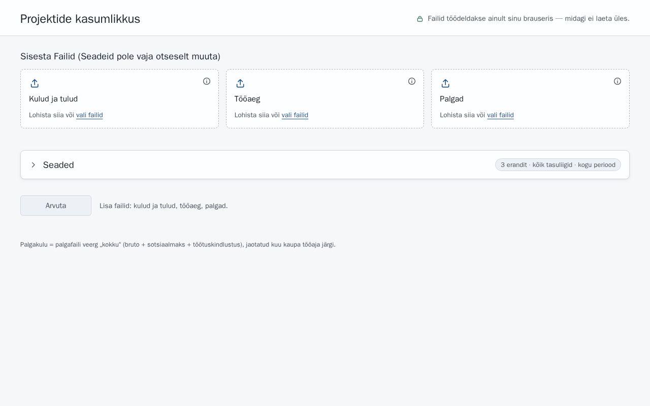 Preview of Prosystem Projektide Kasumlikkus