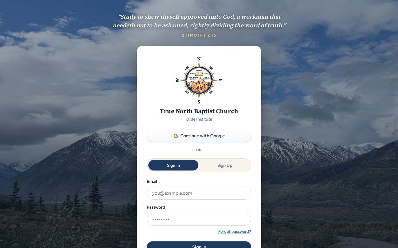 Preview of Bible Institute