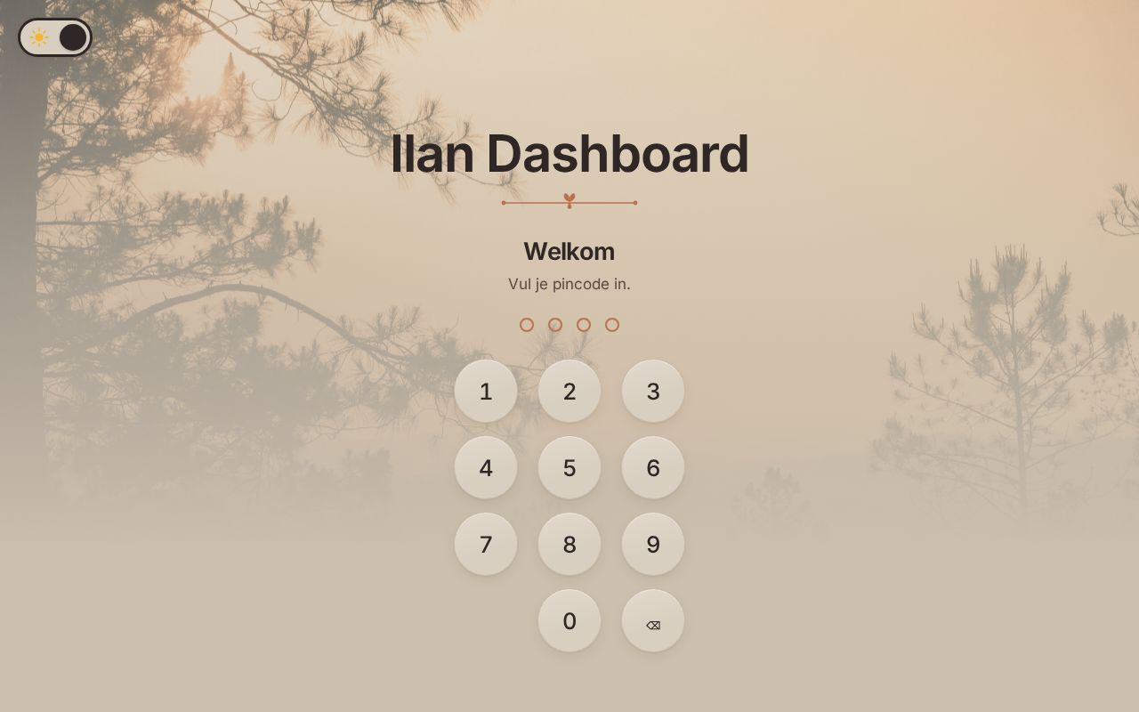 Preview of Ilan Dashboard