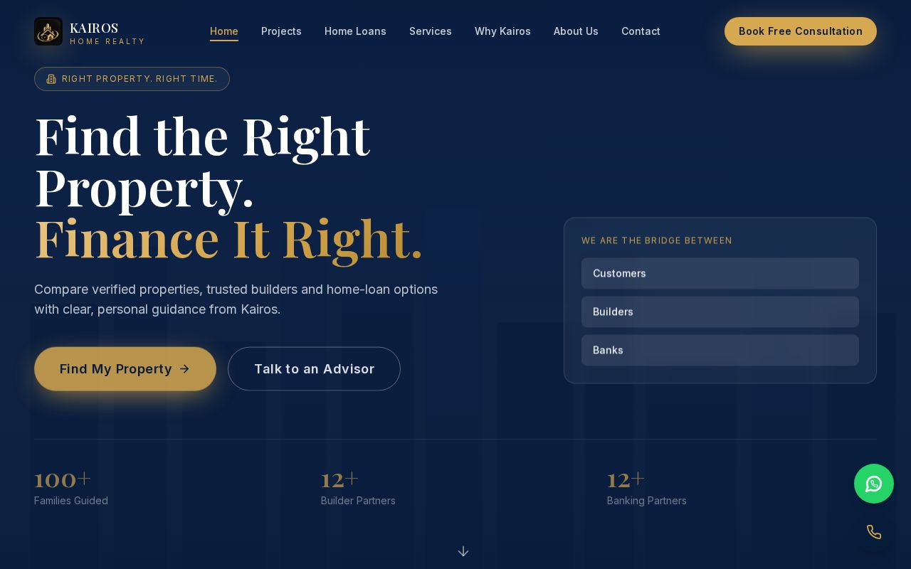 Preview of Kairos Website