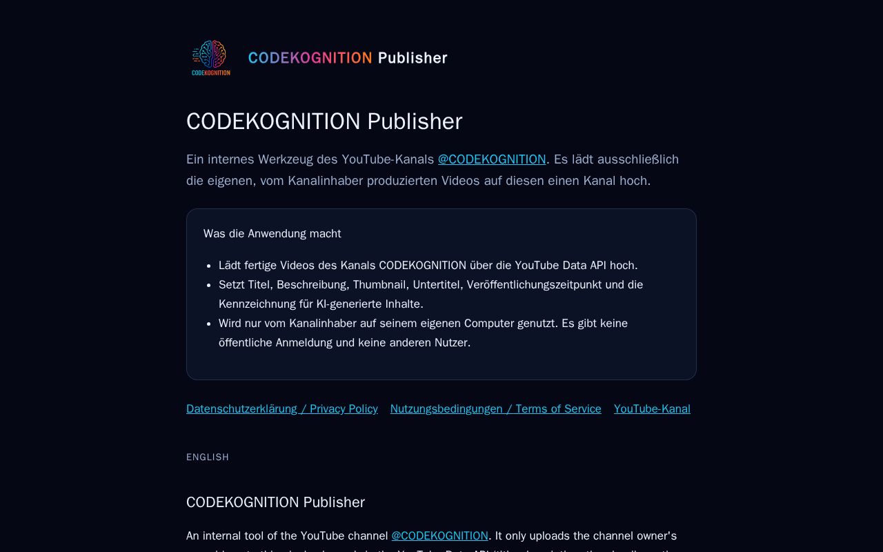 Preview of Codekognition