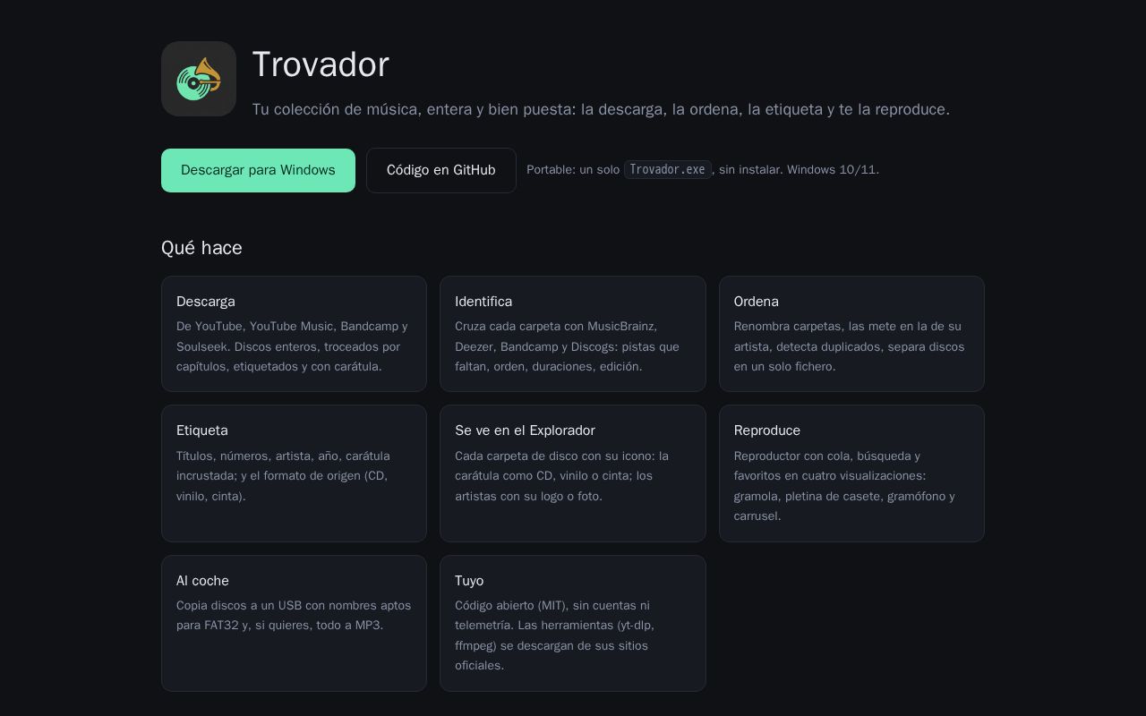 Preview of Trovador