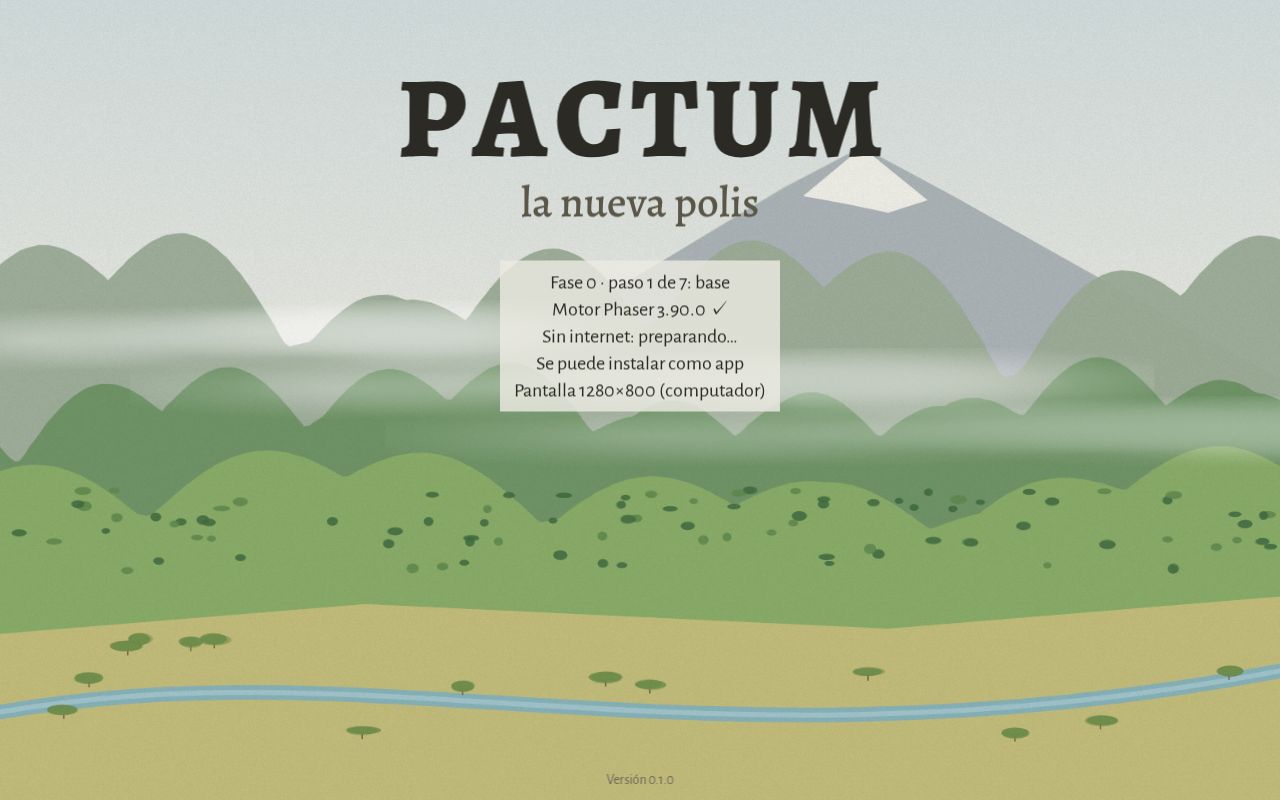 Preview of PACTUM: la nueva polis