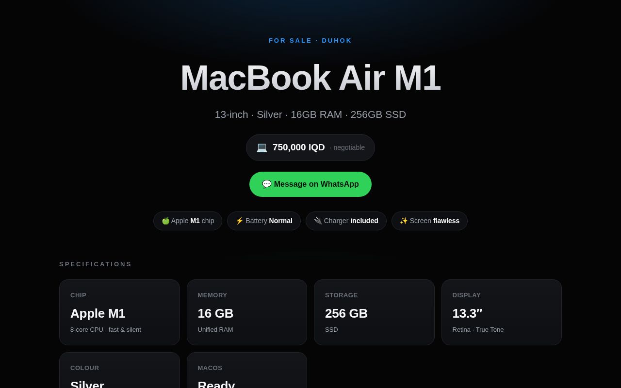 Preview of Macbook Air M1 Sale