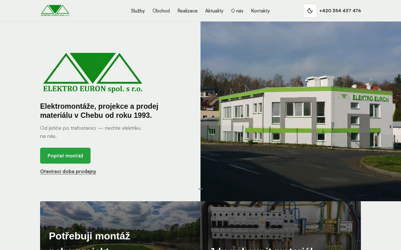 Preview of Web Verze Elektro