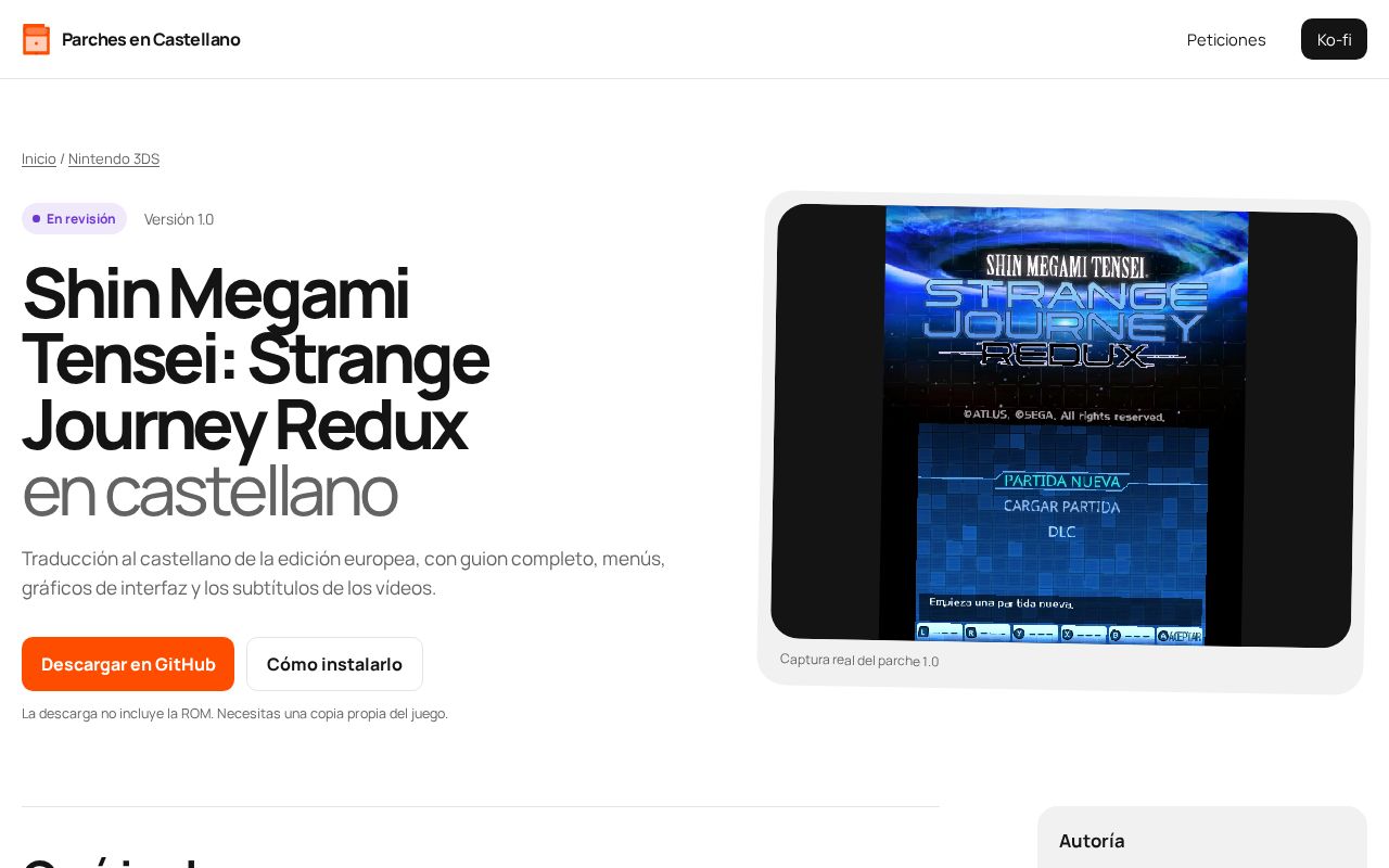 Preview of Shin Megami Tensei Strange Journey Redux Traduccion Es