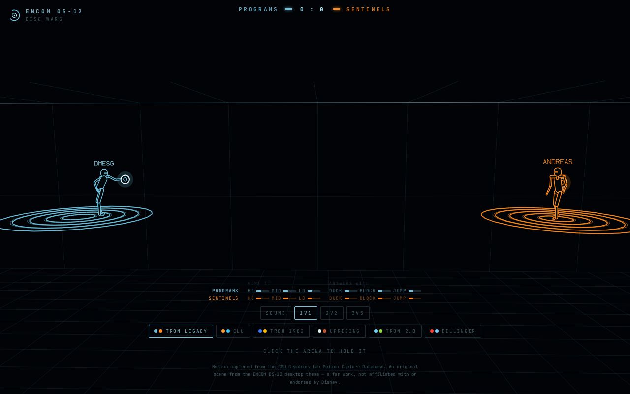 Preview of Encom Disc Wars