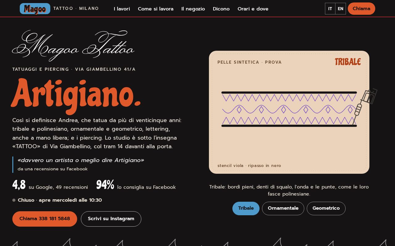Preview of Magoo Tattoo Milano